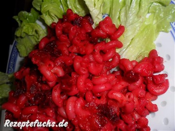 Rote-Bete mit Pasta