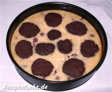 Russischer Zupfkuchen mit Kirschen vegan